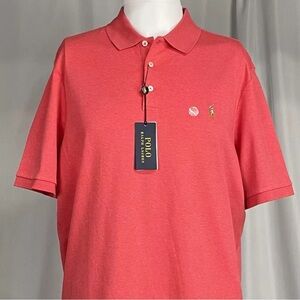 Polo Ralph Lauren Men's Classic Fit Soft Cotton Shirt, Rosette Red , Small New